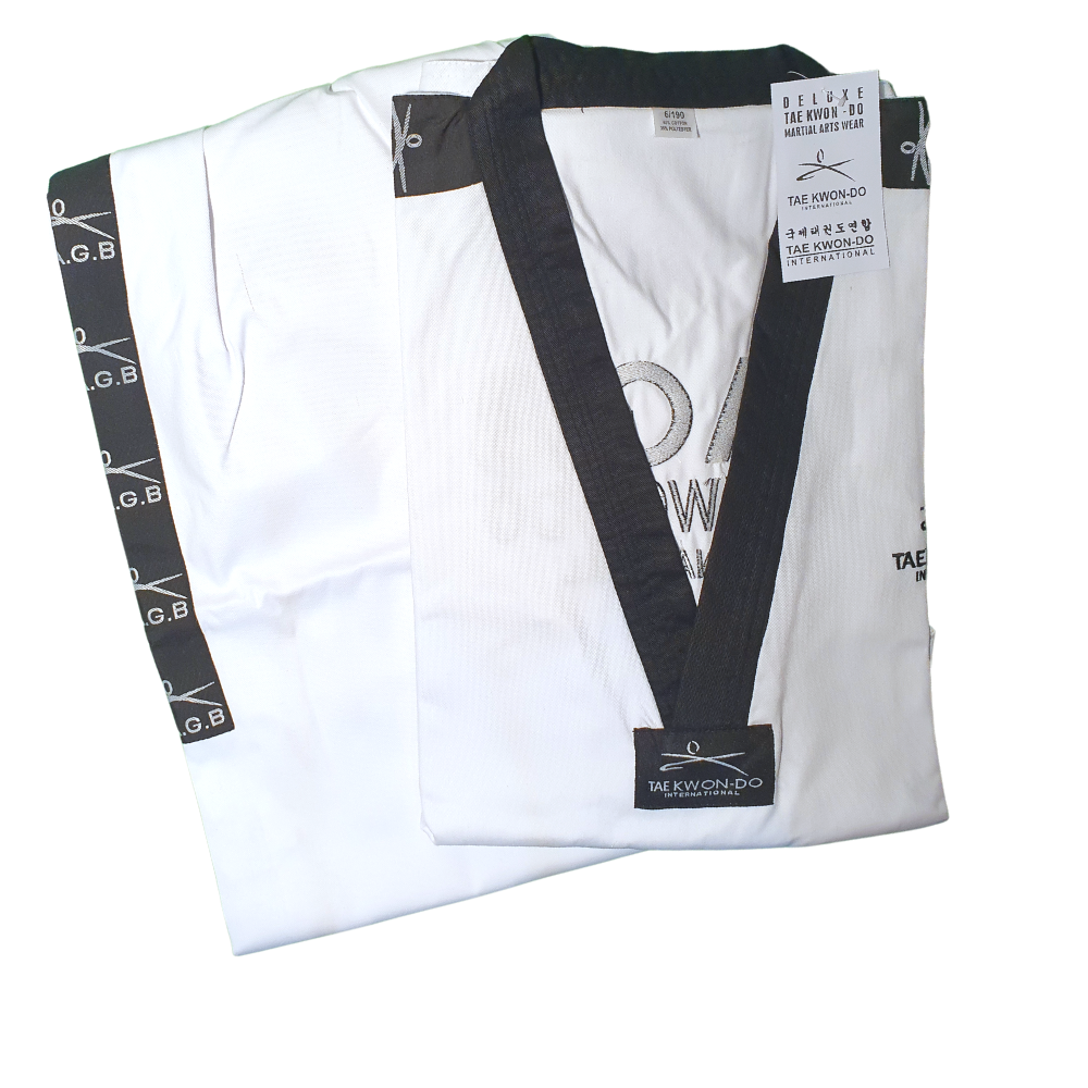 TAGB Black Belt Uniform (Black Collar)