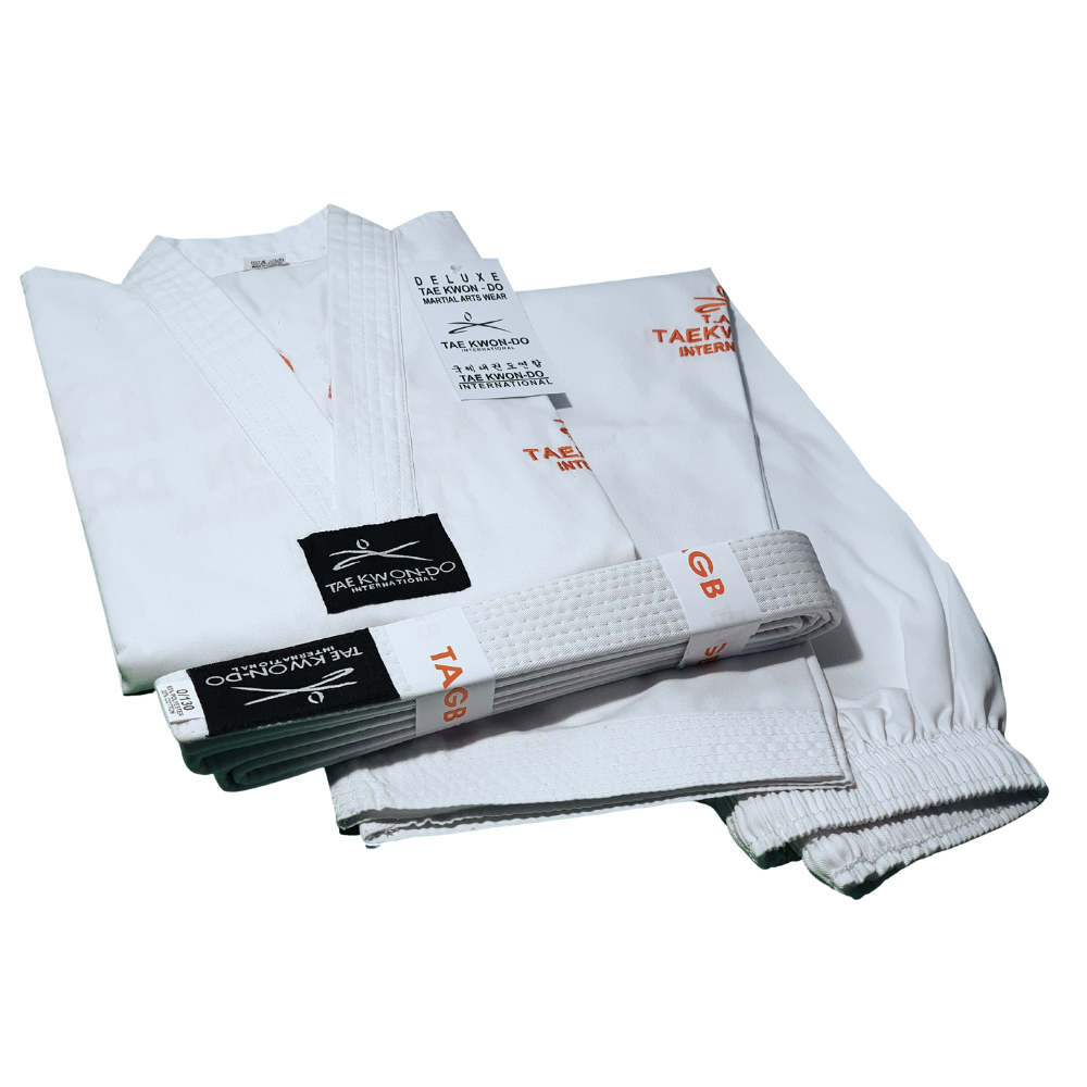 TAGB Coloured Belt Uniform (White Collar)
